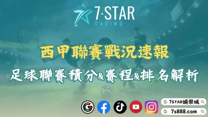 西甲聯賽戰況速報!足球聯賽積分、賽程、排名全面解析!